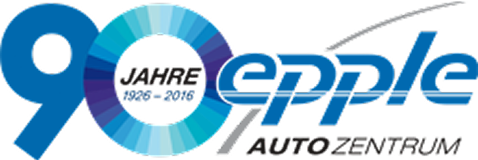 Autozentrum Epple 90 Jahre Jubiläumslogo