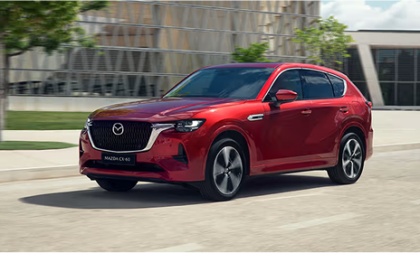 Mazda CX-60 SUV in Rot