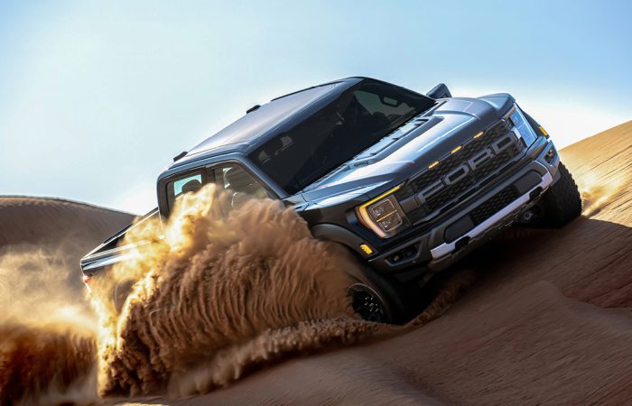 Ford F-150 Offroad in der Wüste