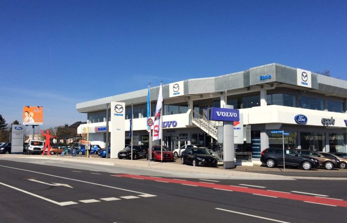 Außenansicht des Autozentrum Epple in Rutesheim